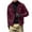 Claret, variant on Mens Winter Coats Fuzzy Fleece Lined Leather Jacket Long Sleeve Zipper Thick Warm Lapel Collar Solid Color Trucker Jacket Black