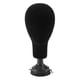 thumbnail image 1 of Polystyrene Foam Mannequin Face Head Wig Holder Eyeglass Glasses With Bracket - Black, 35cm -N459, 1 of 3