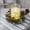 Red, variant on Infidev Christmas Candle Holders, Plastic Red Flower Garlands with Gold Ring Pendants, Festive Door, Window Decorations for Holiday Spirit