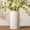 L-antique Off White, variant on Ceramic Flower Vase L-antique Off White 12 Inch Farmhouse Rustic Home Decor