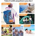 thumbnail image 4 of Beach Blanket Oversized 82" X79" Sandproof Beach Mat（PA）, 4 of 4