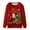 Red, variant on Honeeladyy Hoodie Sweatshirt for Men,Men Casual Fashion Round Neck Sweatshirt Christmas 3D Digital Printing Pullover Long Sleeve Tops