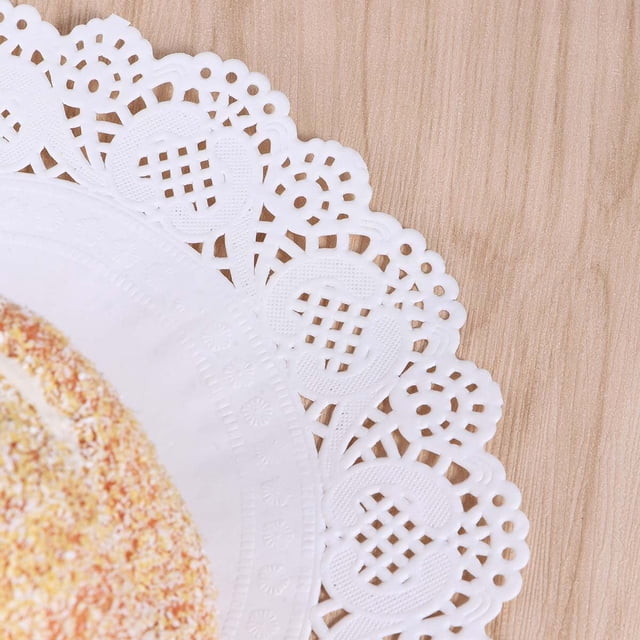 FESTFENDS 140Ud Posavasos De Decorativos Con Encaje Para Mesas Y Presentación De Postres