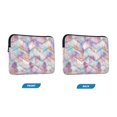 thumbnail image 7 of FORMRS 15-15.6 inch Laptop Sleeve Case Soft Carrying Quilted Computer Bag Cover, Watercolor Marble Pattern, 7 of 7