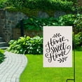 thumbnail image 3 of Home Sweet Home Garden Flag Double Sided, Home Decorative Seasonal Outdoor Flag Burlap 12.5 x 18 Inch, 3 of 6