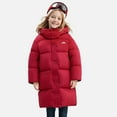thumbnail image 2 of Kogui Boys Coats Lightweight Heart Quilted Puffer Jacket for Girls & Kids Zip Up Hooded Coat with Kangaroo Pocket Size 11-12 (Red,11-12 Years), 2 of 7