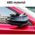 thumbnail image 5 of Cubierta de espejo retrovisor para MG 6 MG6 2017-2020, accesorios decorativos laterales para coche, negro brillante, 5 of 5