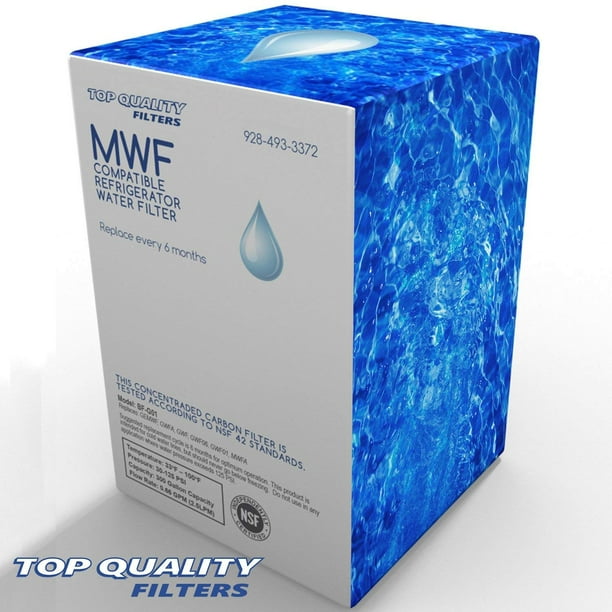 Best Ge Mwf Refrigerator Water Filter Smartwater Compatible Cartridge Walmart Com Walmart Com