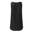 thumbnail image 5 of Women's Tops Tees Blouses Lace Neckline Loose Summer Sleeveless Basic Shirts Tank Tops for Women, 5 of 5