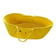 thumbnail image 2 of Cesta tejida con asas,Cesta cambiadora portátil para la parte del tocador,Cesta de Moisés para recién nacidos niños niñas de mano,Estación para cambiar pañales de bebé Amarillo, 2 of 8
