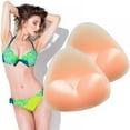 thumbnail image 3 of Silicone Bra Inserts - Clear Gel Push Up Breast Pads - Bra Padding Bust Enhancer, 3 of 8