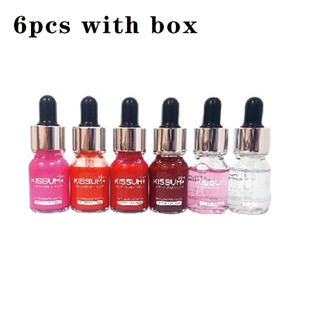 Kissum Korea Beauty Plus Lip Tint Semi Permanent Lip Pigmant Natural Shiny Lip Gloss Cream for Moituring and Printing Lips yaoshenbao LED