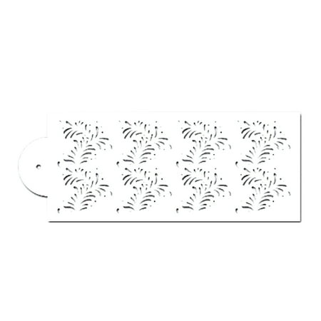 

Embossing Dessert Baking Tools Flower Pattern Edge Stamp Cake Decorating Stencil