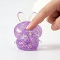 thumbnail image 5 of Fidget Toys Easter Bunny Maltose Squeezable Stress Relief Tool, Slow-Rise Easter Gifts for Focus and Sad Relief, Tactile Hand Exercise Accessory,Purple,1.77*2.7 inch., 5 of 7