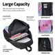 thumbnail image 4 of Easygdp Fun Rainbow Pink Mochila para Niños y Niñas con Set de Caja de Almuerzo y Estuche para Lápices 3 en 1, Mochila Escolar Estampada para Adolescentes, 4 of 7