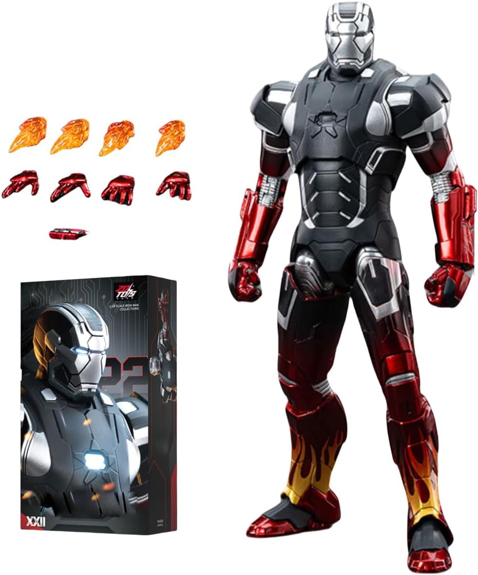 ZT 10th Anniversary 7 Inches Deluxe Collector Iron Man MK4 Action