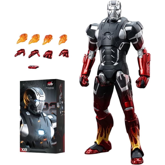 ZD Toys 1/10 Scale 7 inch Iron Man MK22 Hot Rod Collectors Action Figure