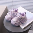 thumbnail image 2 of Kogui Kid Shoes for Girls Tween Walking Shoes Kids Shoes Girls Sneakers Shoes Breathable Kid Shoes Size 1.5 (Purple,Big Kids 1.5), 2 of 7