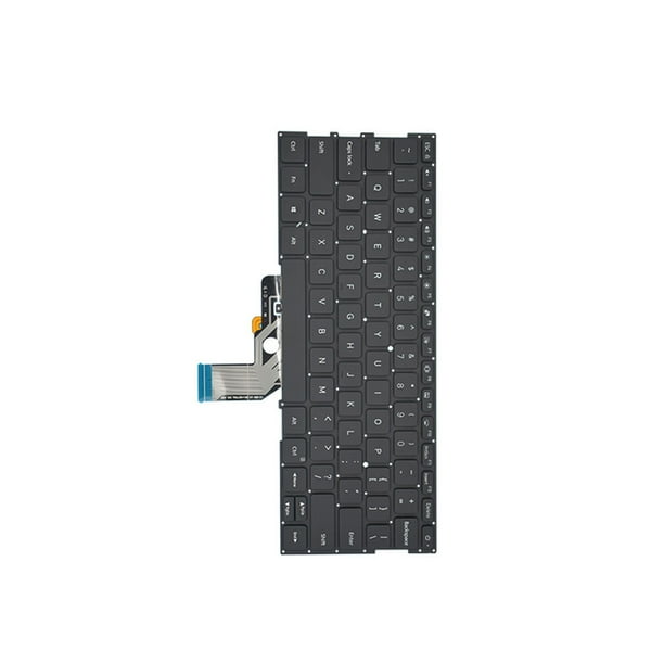 Laptop Keyboard Backlit Función multimedia Teclas de teclas Computadoras Reemplazar la pieza Reemplazo para Dell Precision 7530 7730 E7530 Monstrate EL006025-00B