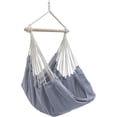 thumbnail image 1 of Canvas Hanging Seat 130*105cm hammock to sit Gray Lilac, 1 of 5