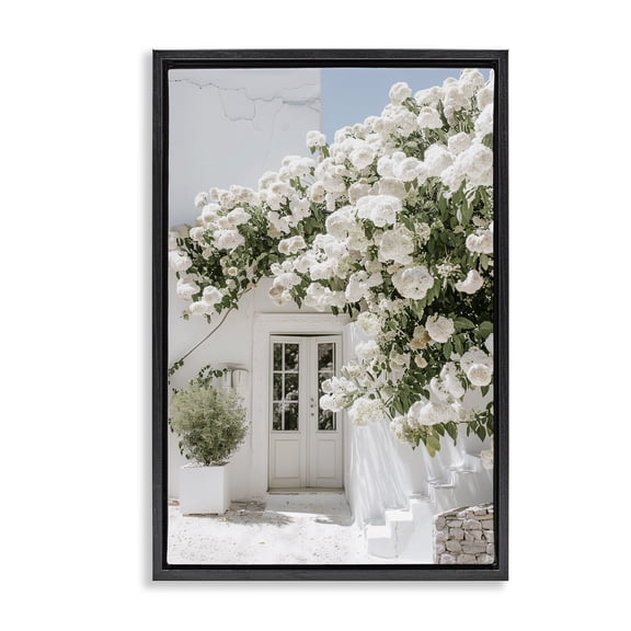 Stupell Industries Traditional Black Floating Frame Canvas Art, 17 x 25, by RB