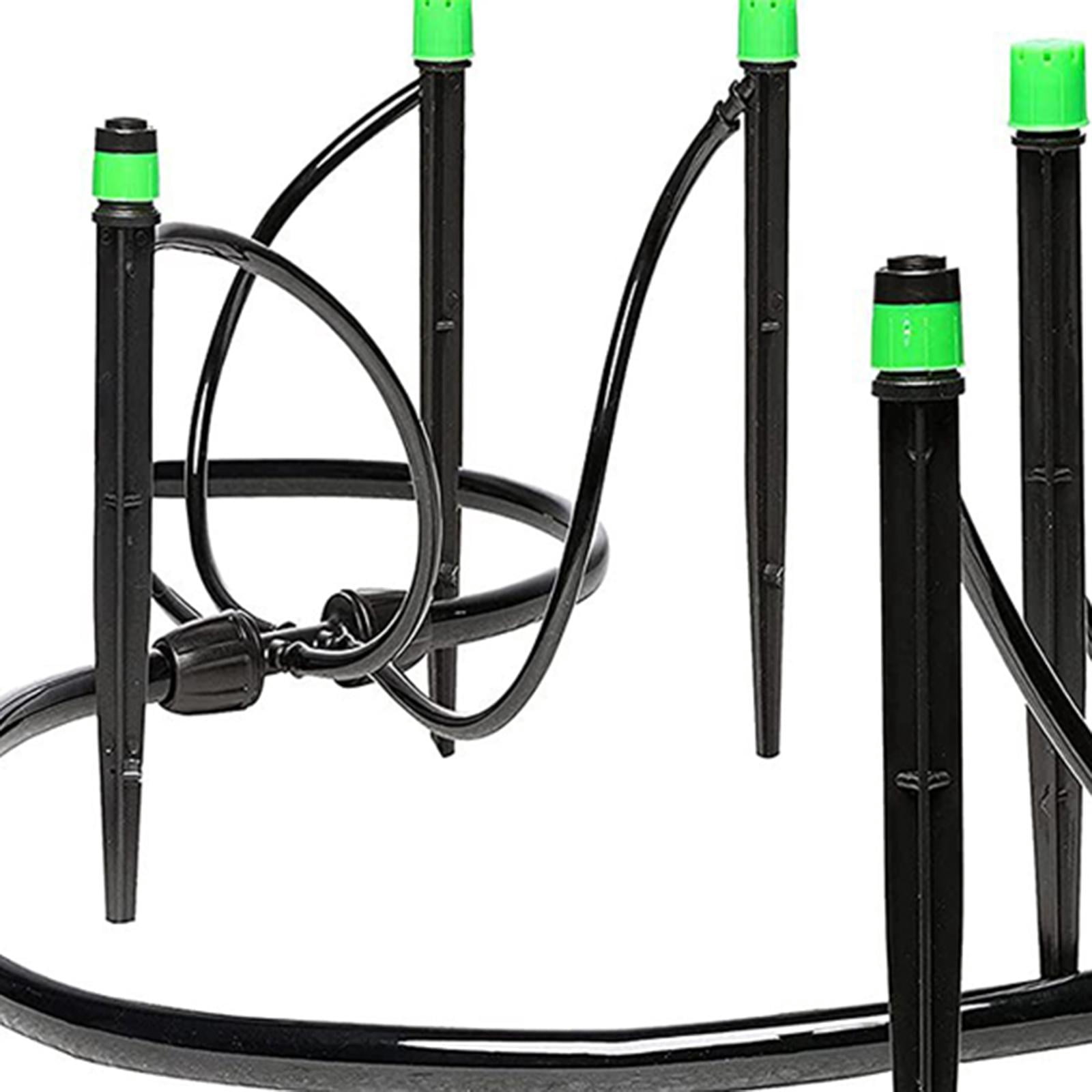 Colaxi Complete Drip Irrigation Adjustable Emitters Versatile Automatic Drip Watering System for Vegetables Simple Installation