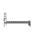 thumbnail image 3 of AFI Warren Solid Wood Twin Bed w/ Footboard in Gray, 3 of 10