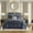 Navy, variant on Queen Size Bed In A Bag, 4 PCS Queen Comforter Set Navy, Navy Cotton Bedding Set,Polyester Bed Sheet Set, Household Supplies & Décor Bedding Bedding Sets