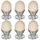 thumbnail image 5 of Stainless Steel Egg Cups Set of 6 - Wire Coiled Spring Shock Absorbing Kitchenware, 5 of 5