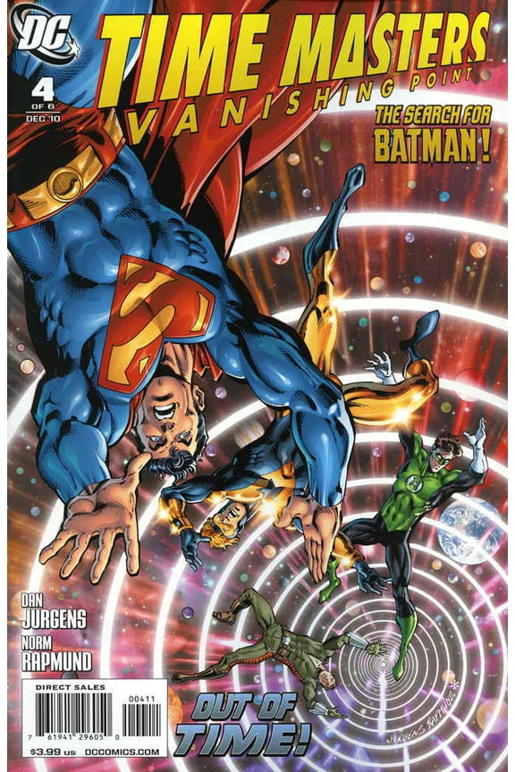 Time Masters: Vanishing Point #4 VF ; DC Comic Book
