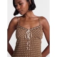 thumbnail image 2 of No Boundaries Woven Sweetheart Maxi Dress, Women’s XXS-XXL, 2 of 4