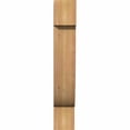 thumbnail image 2 of 4"W x 8"D x 24"H Alpine Rough Sawn Corbel, Western Red Cedar, 2 of 9