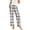 Blue, variant on Aloohaidyvio Womens Plaid Pajamas Pants with Pockets Lounge Wide Leg Pj Pants, Soft Casual Pants Lounge for Sleep,Pajama Bottoms