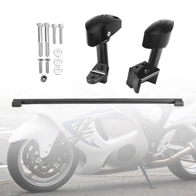 Engine Slider Protective Guards Engine Pad Black for Suzuki Gsxr1300 08-20