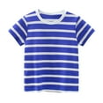 thumbnail image 3 of 2-Pack Toddler Boy Short Sleeve T-Shirt Summer Crewneck Cotton Casual Tops, 3 of 6
