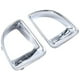 thumbnail image 4 of For Mini R55 R56 R57 R58 R59 JCW S Air Duct Frame Chrome 1 Pair Set 51117255119 51117255120, 4 of 5