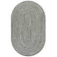 thumbnail image 2 of Safavieh Braided Shelagh Abstract Machine Washable Reversible Area Rug, Green, 5' x 8' Oval, 2 of 15