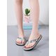 thumbnail image 3 of Women's Summer Slip-on Flat Sandals With Anti-skid Toe Ring And Slipper Sole, Fashionable And Versatile Beach Slippers, 3 of 4
