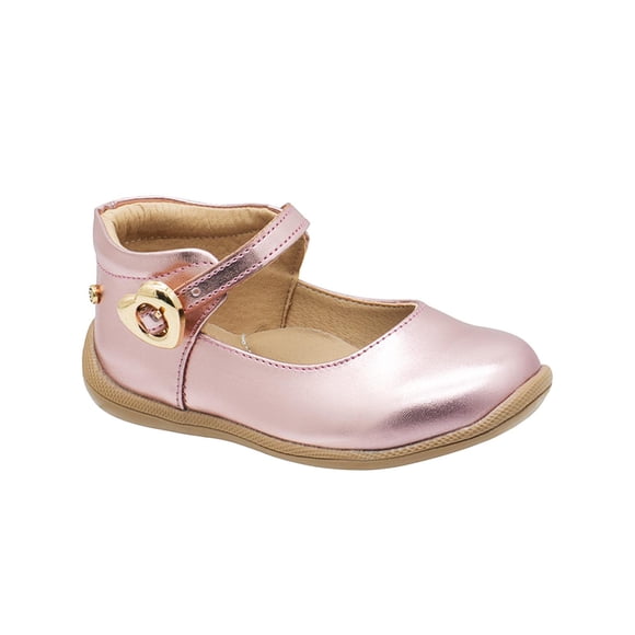 Zapato Mercedita Para Niña Color Oro Rosado Super Lindos rosa 15.5