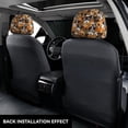 thumbnail image 3 of Kdxio Dogs Different Breeds Pattern Print 2 Piece Car Head Rest Covers Set Auto Front/Rear Seats Headrest Cover Universal Fit Most Cars,Sedan, SUV, 3 of 9