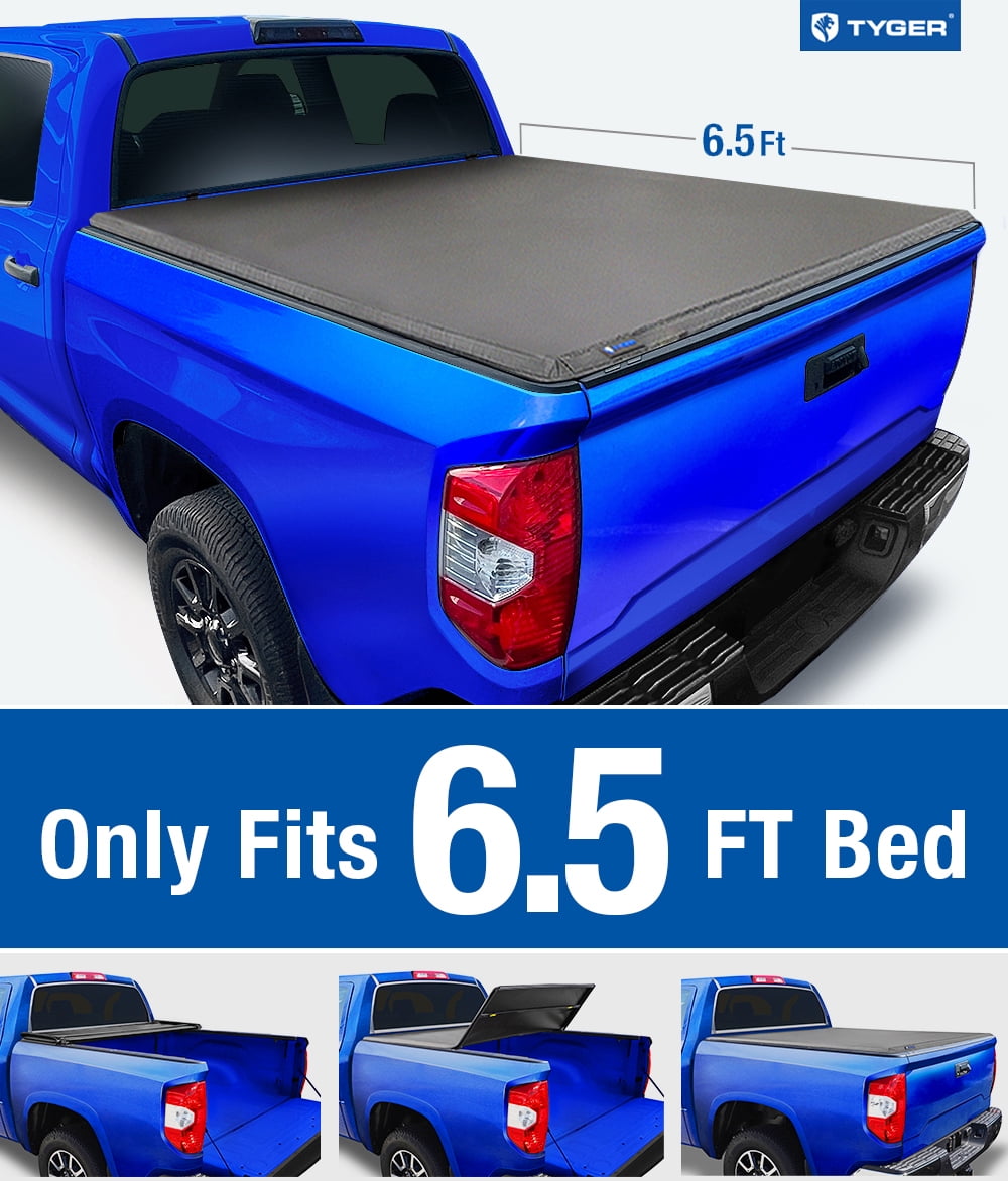 Tyger Auto T3 Soft Trifold Truck Bed Tonneau Cover Compatible with 20142021 Toyota Tundra 6.