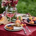 thumbnail image 4 of Kitchen Towels Absorbent Dish Cloths Decorative Tea Towels Quick Dry Dish Cloths Hanging Reusable Cleaning Dish Cloths for Cooking Baking Housewarming (Fresh, Red Wine), 4 of 7