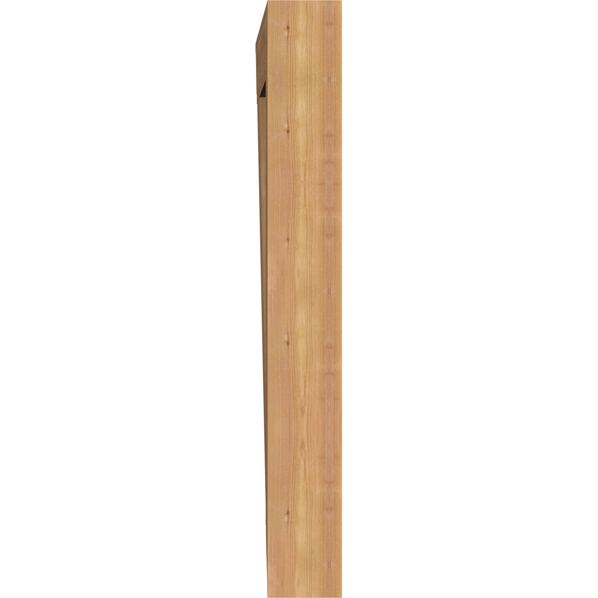 Ekena Millwork 5 1/2"W x 40"D x 44"H Thorton Traditional Smooth Bracket, Western Red Cedar