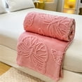 thumbnail image 6 of FYHALE Fleece Blanket Super Soft Cozy Throw Blanket 70" x 78", Lightweight Fuzzy Comfy Textured Flannel Blanket Warm Throw Blankets for Couch, Sofa, Bed, 6 of 6