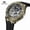 Black, variant on Leisure Men's Mechanical Watch Hollow Double Tourbillon Watches Sports Silicone Strap Waterproof Skeleton Wristwatch Men