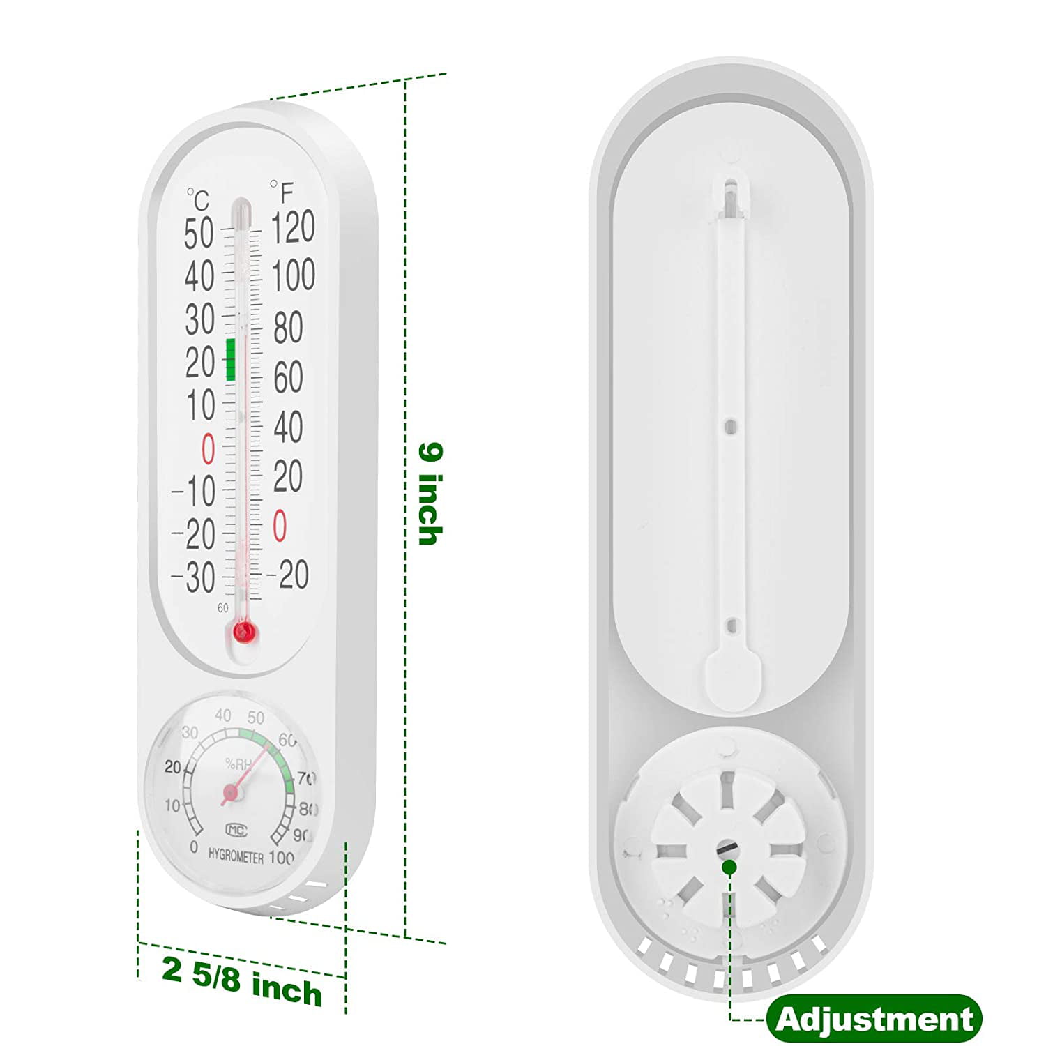 New Multipurpose A7 Thermometer Meters Hygrometer Thermometer Humidity Meter2019 