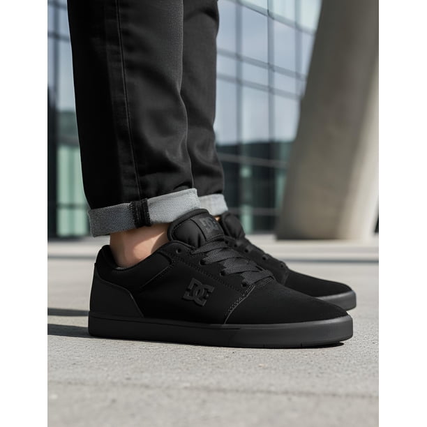 Tenis Casuales DC Shoes Crisis MX Skate Lifestyle Negros Modelo ADYS1007763BK DC Shoes Tenis Dc Shoes Crisis Mx ADYS1007763bk Negro Hombre