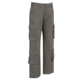 thumbnail image 3 of Pantalones de campana Jean para mujer Gibobby retro de cintura alta gris L, 3 of 5