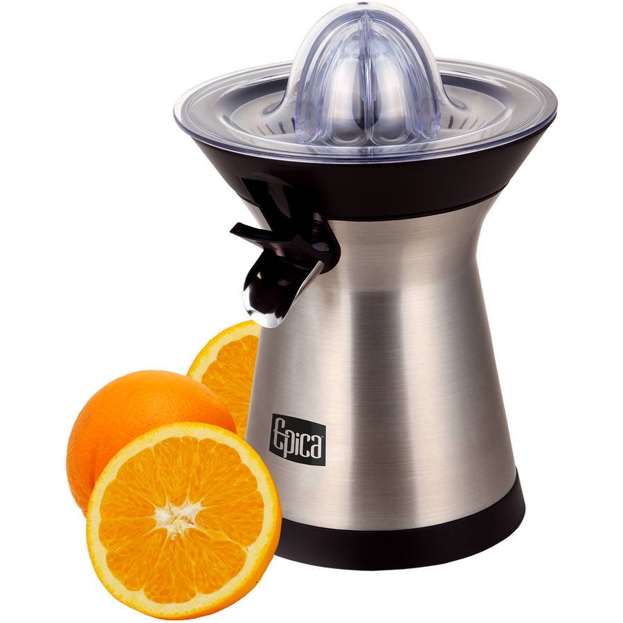 Epica Powerful Stainless Steel Whisperquiet Citrus Juicer with 70W