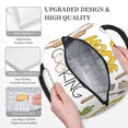 thumbnail image 3 of Yiaed Home Cooking Print Lunch Bag Adult Insulated Lunch Box, Leakproof Cooler Food Lunch Containers Reusable High Capacity Lunch Tote Bags-One Size, 3 of 6